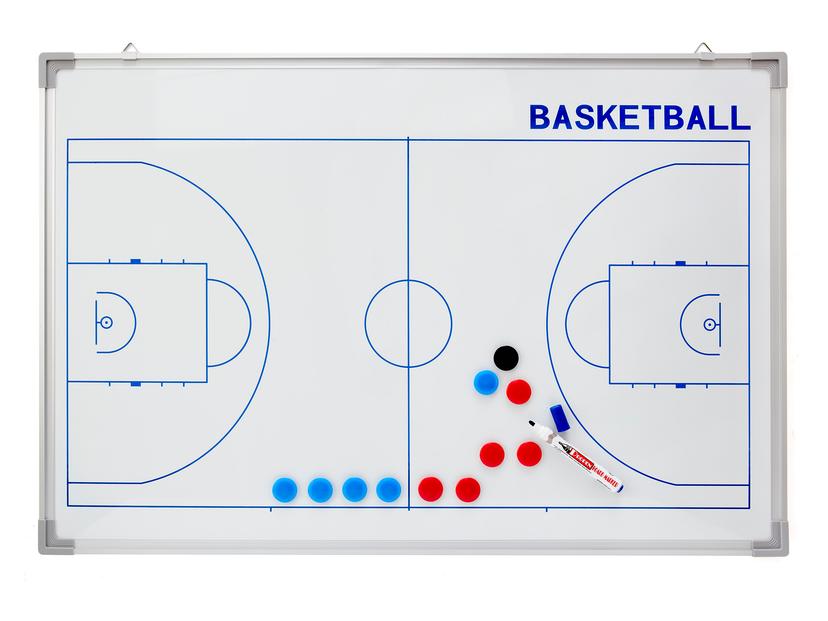Magnická tabuľa na basketbal - 90x60 cm - 3700322907359