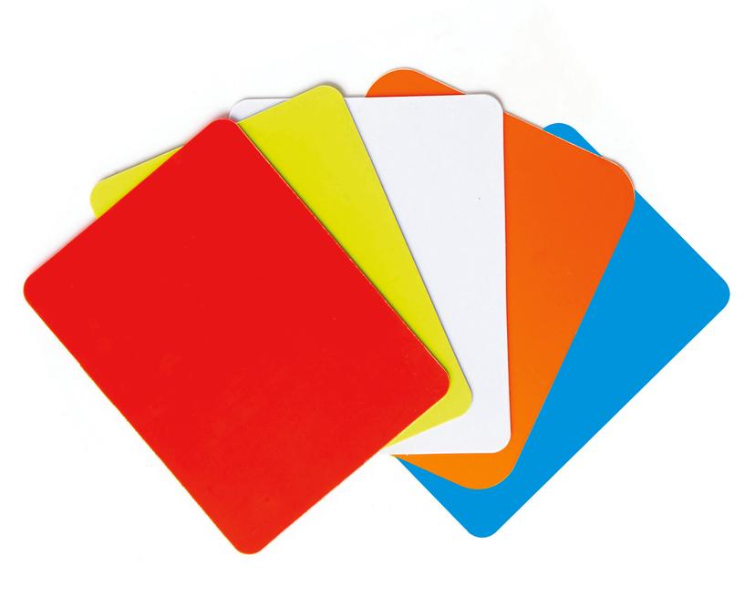 Rozhodcovská karta žltá - 3700322914142